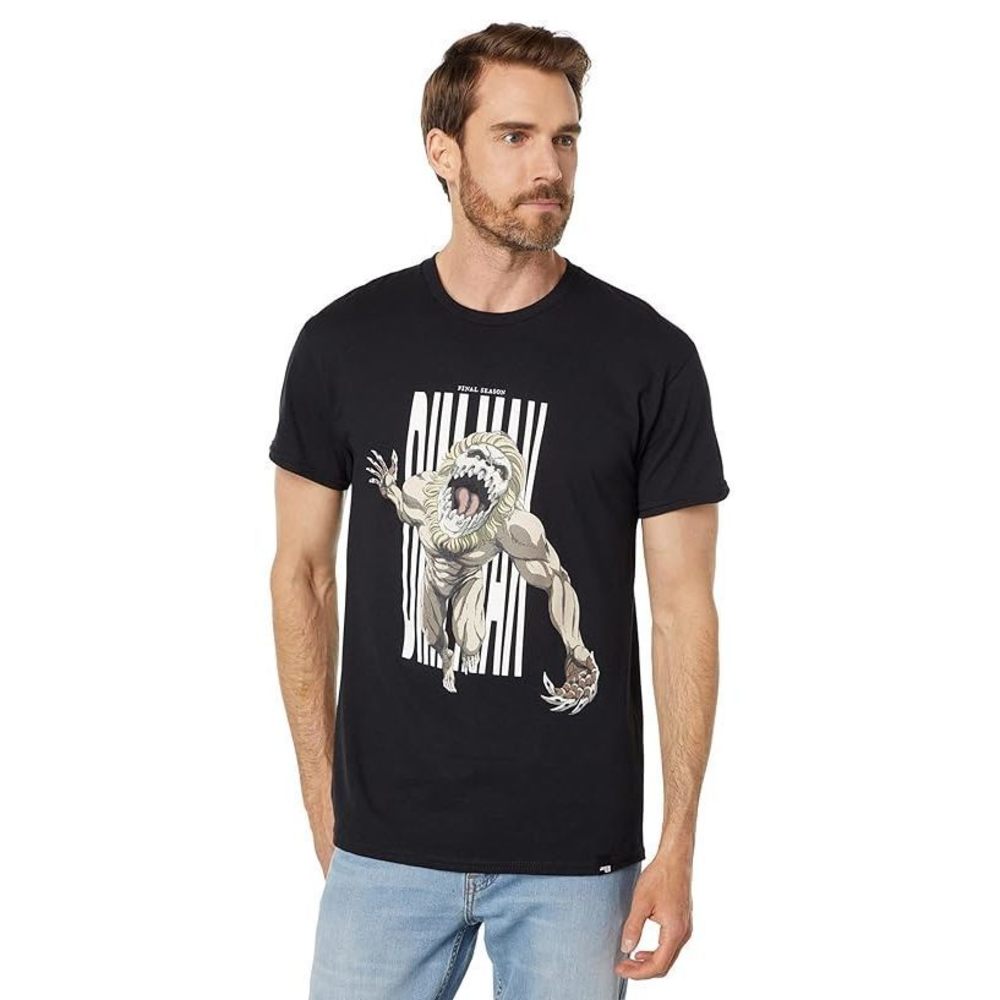DIM MAK Dim Mak X Attack on Titan- Jaw Titan T-Shirt, Black II, Medium
